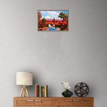 Charger l&#39;image dans la galerie, Paysage coloré - peinture en diamant complet - 40x30cm
