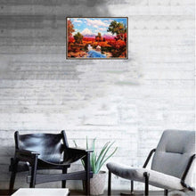 Charger l&#39;image dans la galerie, Paysage coloré - peinture en diamant complet - 40x30cm
