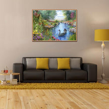 Charger l&#39;image dans la galerie, Rivière - peinture diamant pleine - 30x40cm
