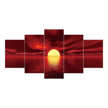 Charger l&#39;image dans la galerie, 5pcs/set sunrise - peinture complète en diamant - 95x45cm
