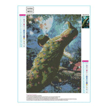 Charger l&#39;image dans la galerie, Paon - peinture en diamant complet - 30x40cm
