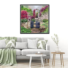 Charger l&#39;image dans la galerie, Jardin de fleurs - peinture en diamant complet - 30x30cm
