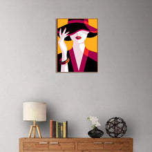 Charger l&#39;image dans la galerie, Beauté - peinture en diamant complet - 40x30cm
