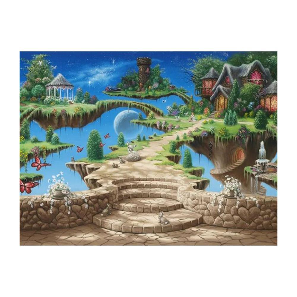 Dream - diamant rond complet - 40x30cm