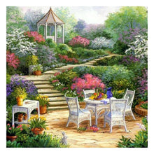 Charger l&#39;image dans la galerie, Jardin - peinture en diamant complet - 30x30cm
