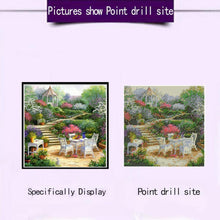 Charger l&#39;image dans la galerie, Jardin - peinture en diamant complet - 30x30cm
