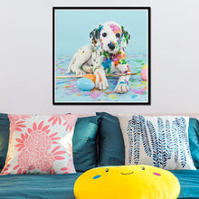 Charger l&#39;image dans la galerie, Animal de couleur - peinture de diamant complète - 30x30cm
