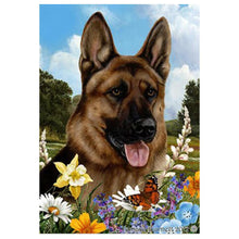 Charger l&#39;image dans la galerie, Jardin de chien - peinture en diamant complet - 40x30cm
