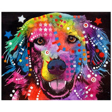 Charger l&#39;image dans la galerie, Chien magnifique - peinture en diamant complet - 30x25cm
