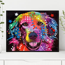 Charger l&#39;image dans la galerie, Chien magnifique - peinture en diamant complet - 30x25cm
