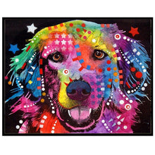 Charger l&#39;image dans la galerie, Chien magnifique - peinture en diamant complet - 30x25cm

