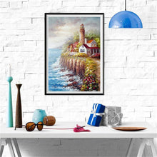 Charger l&#39;image dans la galerie, Vue sur la nature - peinture en diamant complet - 30x40cm
