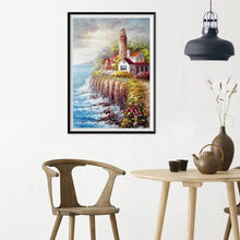 Charger l&#39;image dans la galerie, Vue sur la nature - peinture en diamant complet - 30x40cm
