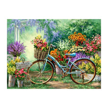 Charger l&#39;image dans la galerie, Vélo de jardin - diamant rond complet - 40x50cm
