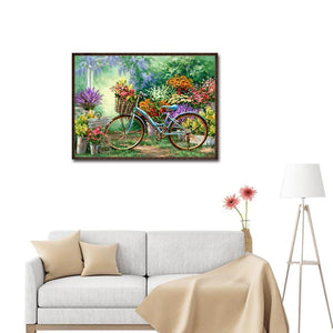 Vélo de jardin - diamant rond complet - 40x50cm