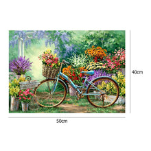 Charger l&#39;image dans la galerie, Vélo de jardin - diamant rond complet - 40x50cm
