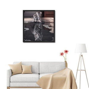 [Multi-Taille en option]Chat-  Daimond Painting