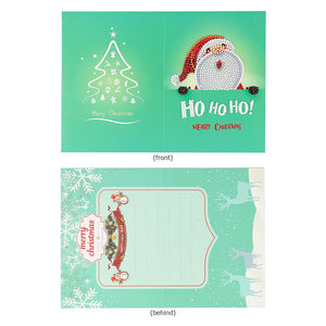 8pcs/Set-Christmas-Diamond Cartes de voeux