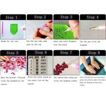 Charger l&#39;image dans la galerie, Vue fantastique - peinture en diamant complet - 40x30cm
