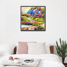 Charger l&#39;image dans la galerie, Paysage - diamant rond complet - 40x30cm
