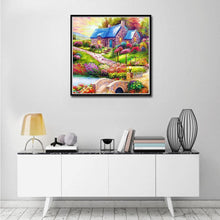 Charger l&#39;image dans la galerie, Paysage - diamant rond complet - 40x30cm
