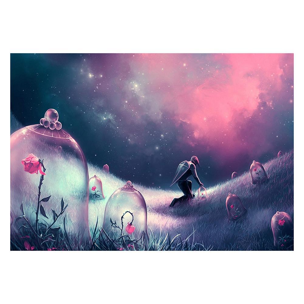 Paysage - peinture diamant pleine - 40x30cm