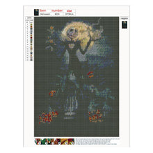 Charger l&#39;image dans la galerie, Squelette d’Halloween - diamant rond complet - 30x40cm
