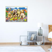 Charger l&#39;image dans la galerie, Chiens animaux - peinture diamant pleine - 40x30cm

