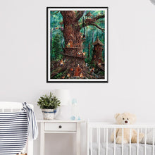 Charger l&#39;image dans la galerie, Résumé - diamant rond complet - 30x25cm
