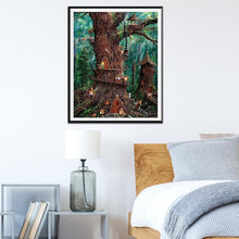 Charger l&#39;image dans la galerie, Résumé - diamant rond complet - 30x25cm
