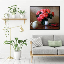 Charger l&#39;image dans la galerie, Mosaïque - diamant rond complet - 25x25cm
