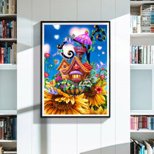 Charger l&#39;image dans la galerie, Jardin mystérieux - diamant rond complet - 30x40cm
