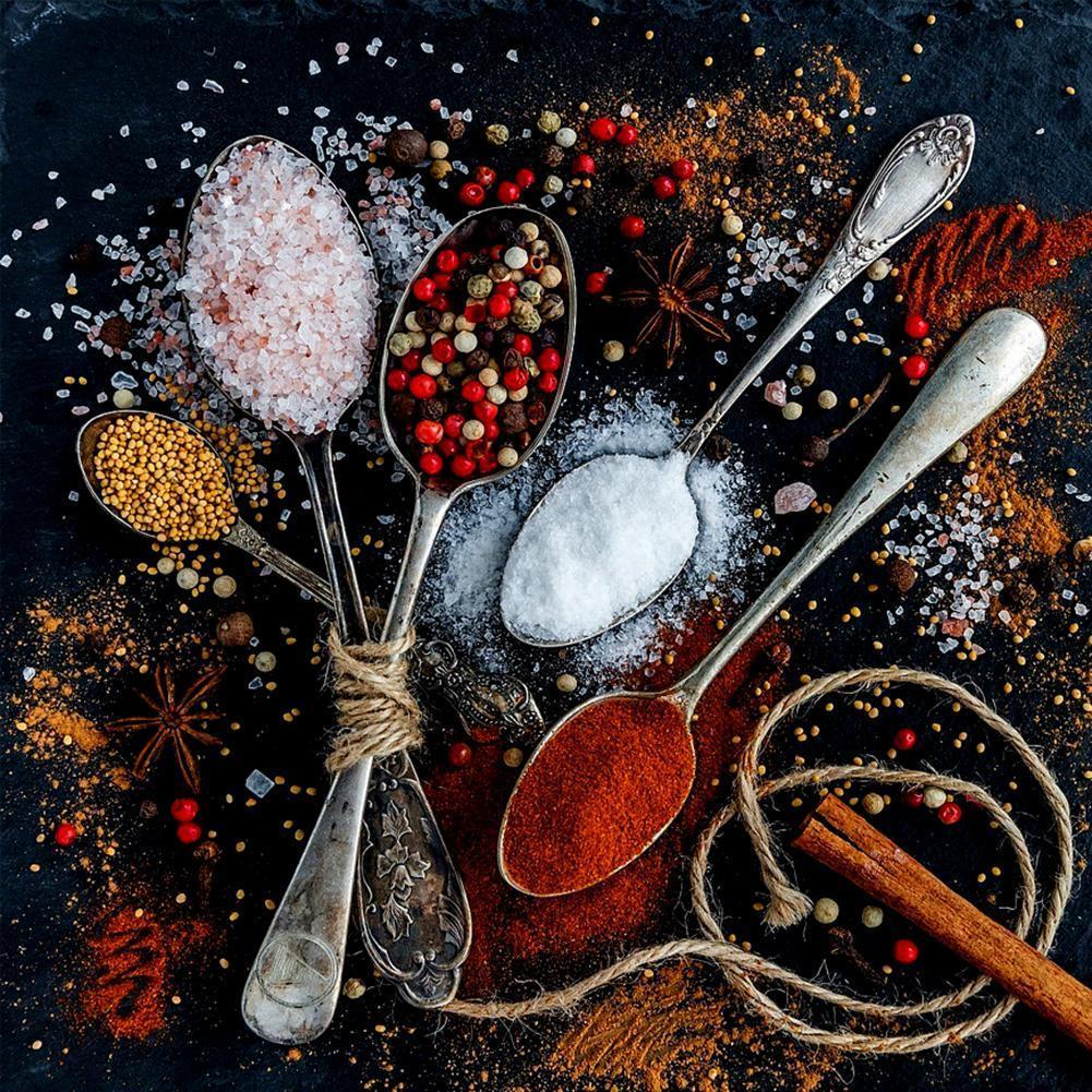 Épice - peinture en diamant complet - 30x30cm