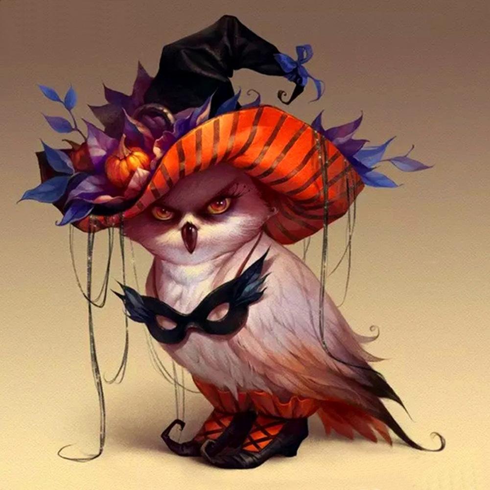 Aigle - diamant rond complet - 30x30cm