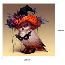 Charger l&#39;image dans la galerie, Aigle - diamant rond complet - 30x30cm
