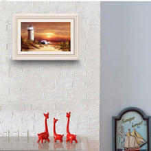 Charger l&#39;image dans la galerie, Tour de bord de mer - peinture en diamant complet - 30x40cm

