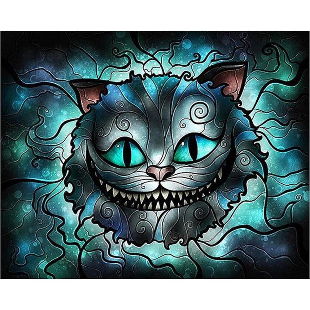 Chat - peinture en diamant complet - 30x40cm