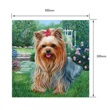 Charger l&#39;image dans la galerie, Lovely ?dog - peinture diamant - 30x30cm
