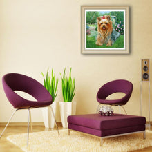 Charger l&#39;image dans la galerie, Lovely ?dog - peinture diamant - 30x30cm
