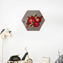 Charger l&#39;image dans la galerie, Hexagone de fleur - diamant rond complet -
