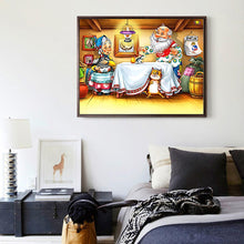 Charger l&#39;image dans la galerie, Famille mignonne - peinture complète de diamant - 40x30cm
