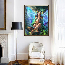Charger l&#39;image dans la galerie, Angel - peinture en diamant complet - 30x40cm
