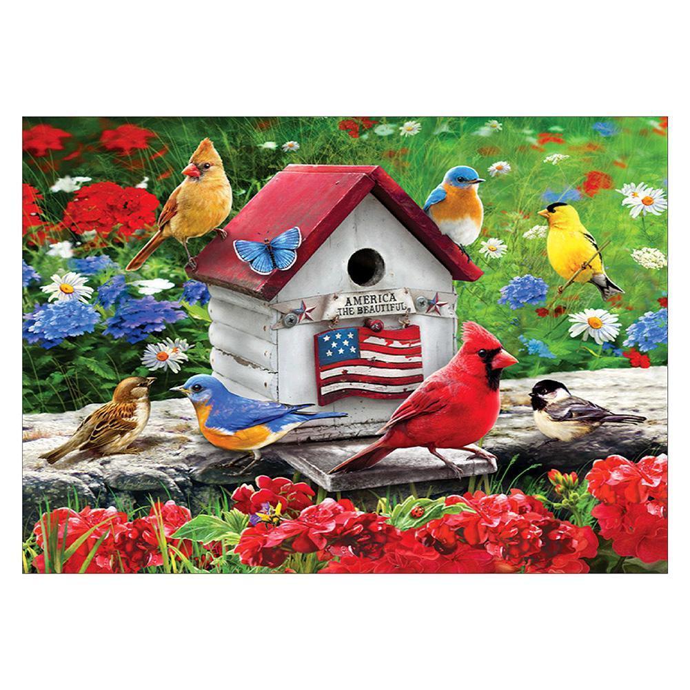 Oiseau - peinture en diamant complet - 30x40cm