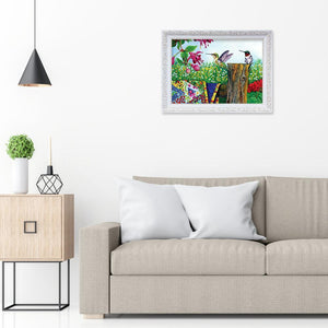 Oiseau - peinture en diamant complet - 30x40cm