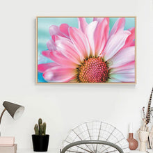 Charger l&#39;image dans la galerie, Fleur rose - peinture en diamant complet - 40x30cm
