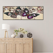 Charger l&#39;image dans la galerie, Papillon - peinture complète de diamant - 80x30cm
