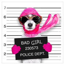 Charger l&#39;image dans la galerie, Nouveauté chien cool - diamant rond complet - 30x30cm
