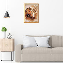 Charger l&#39;image dans la galerie, Cheval - peinture en diamant complet - 30x40cm
