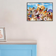 Charger l&#39;image dans la galerie, Animaux mignons - diamant rond complet - 40x30cm
