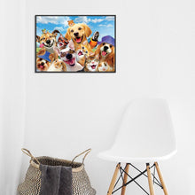 Charger l&#39;image dans la galerie, Animaux mignons - diamant rond complet - 40x30cm
